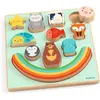 Djeco puzzel en balansspel rainbow vanaf 18 maanden
