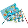 Jeu de pêche magnétique aux canards - DJECO - La Pêche des Canards - 14 pièces - Enfant