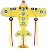Cerf-volant géant Maxi Plane DJECO - Jaune - Enfant - Mixte - Facile à monter et maniable