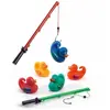 Jeu de pêche Djeco - Pêche aux canards Arc-en-ciel - Pour enfant de 3 ans et plus - Intérieur