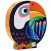 Puzzle silhouette Djeco Coco le Toucan 24 pièces Orange