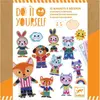 Kit de création de magnets - DJECO - Funky Family - Amusant - Créatif ...
