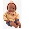 Poupée Baby Mimosa Pomea - DJECO - Mixte - 32 cm - Vêtements en double Gaze 100% coton