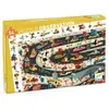 Puzzle enfant Djeco Rallye Automobile 54 pièces