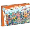 Djeco Wimmelpuzzle Die Stadt 200 Teile (200 pièces)