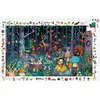 Djeco Puzzle d'observation La forêt enchantée (100 pièces)