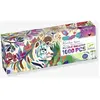 Puzzle enfant Djeco Rainbow Tigers 1000 pièces