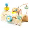 Jeu de motricité en bois - DJECO - BabyTabli - Multicolore - Mixte - 12 mois et plus