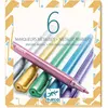 Boîte 6 marqueurs métalliques Djeco