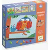 Mosaico rigolo - DJECO - Carrelage créatif - 3 ans et plus - Mixte - Bois Plastique Papier