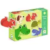 DJECO - Puzzle éducatif Duo animaux (38147)