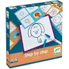 Djeco Tutoriel de dessin - étape par étape - 1, 2, 3 & Co