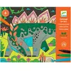 Djeco Coloriage sur bois Dino World