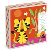 Tableaux de feutrine - DJECO - Mixte - 4 tableaux - 114 gommettes - 20x20 cm