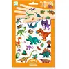 Djeco DESIGN BY - Tatouages Dino Club (min. 2 ou temporaires, Multicolore (39598)