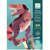 DESIGN BY Djeco [6 jaar +] Schilderijtjes metalliseren - Jurassic
