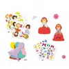 Non communiqué Djeco - Knutselset Creeëren met stickers - Prinsessen - 3-6j