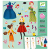 Stickers et paperdolls Trop mode Djeco