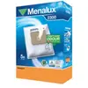 Pack 5 Sacs aspirateur synthétiques Menalux 2300 Blanc