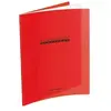 CONQUERANT Cahier Couv Polypro 240 x 320 mm 48 Pages Seyès 90g Rouge