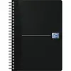 Oxford Cahier à reliure spirale 'Smart Black', A5, noir