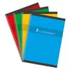 Cahier spirales Conquerant petit carreaux 24x32 180p 70g