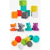 Infantino - Sensory - Ball Block Buddies - Badspeelgoed
