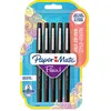 Paper Mate Flair-viltstiften | Medium punt (0,7 mm) | Zwart | 5 stuks