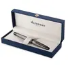 Stylo roller Waterman Expert Métallique Argenté pointe fine