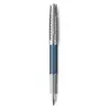 PARKER Sonnet Premium, stylo plume, Métal et Laque Bleu, attributs pal...