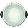LAGUELLE Cuvette ronde bimatière - 10 L - blanc