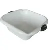 LAGUELLE Cuvette carrée bimatière - 5 L - blanc