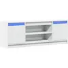 HELLOSHOP26 Meuble TV multimedia etagere television buffet televiseur ...