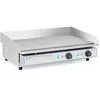 HELLOSHOP26 Plancha électrique professionnelle en acier inoxydable pour restaurant de table double 2 feux 73 x 40 cm
