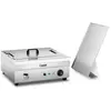 HELLOSHOP26 Friteuse electrique professionnelle restaurant 18 litres 3...