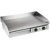 HELLOSHOP26 Plancha électrique lisse - 75cm - 2 x 2.2kW acier inox pro...