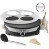 Lagrange Crêpière 1500w 35cm noir/gris - 109018