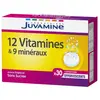 Juvamine 12 Vitamines et 9 Minéraux 30 comprimés effervescents