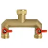 BOUTTE Nourrice 2 sorties programmable - Boutté - 20 x 27 - Laiton - A glissement - Eau froide sanitaire