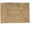 Tapis déco rectangle en jute 50x80cm