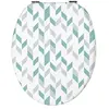 GUY LEVASSEUR SCANDI - abattant toilette plastique thermodur bleu et blanc 44cm scandi
