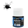Peinture tissu Setacolor opaque moire noir 45 m 