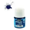 Pebeo, Peinture loisirs créatifs, Setacolor opaque effet daim (Bleu ma...