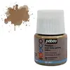 Peinture P.BO Déco cendre brune mat 45ml Pebeo