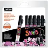 Pebeo Marqueur Acrylique Skrib 6 Couleurs Dragées