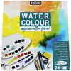 Kit aquarelle 24 demi-godets et accessoires - Pébéo