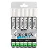 Pebeo Pébéo - Marqueur Vide Rechargeable Colorex   Compatible 56 Couleurs Pébéo   Pointe-Pinceau Polyvalent - Encre Dessin Multi-outil Tous Supports   Set 6 Marqueurs Vides