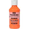 Peinture Acrylique Pouring Pébéo - 118 ml Orange Fluorescent