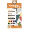 PEBEO Coffret d'Exploration Pébéo - Peinture sur Porcelaine - N°2 - 12 x 20 ml
