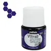 Peinture Vitrail transparente violet 45ml Pebeo